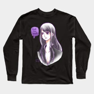 Eat the Rich - Yuri Lowell Tales of Phantasia Anime Fan Art Long Sleeve T-Shirt